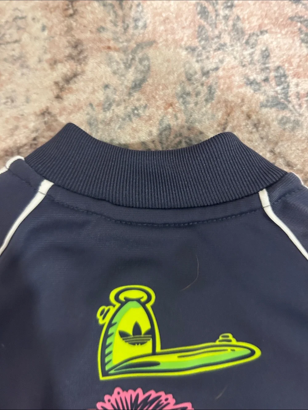 Adidas Original Kevin Lyon’s Kids Navy Track Jacket